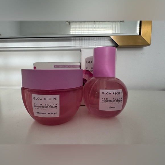 Glow Recipe Other - Glow Recipe Plum Plump Duo - Serum and Cream